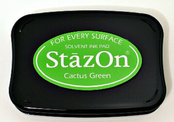 דיו יבש - Stazon- Cactus Green